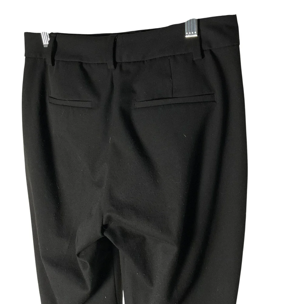 Reiss Joanne Black‎ Tailored Slim Leg Trousers Pants Women's Minimalist Size 2
